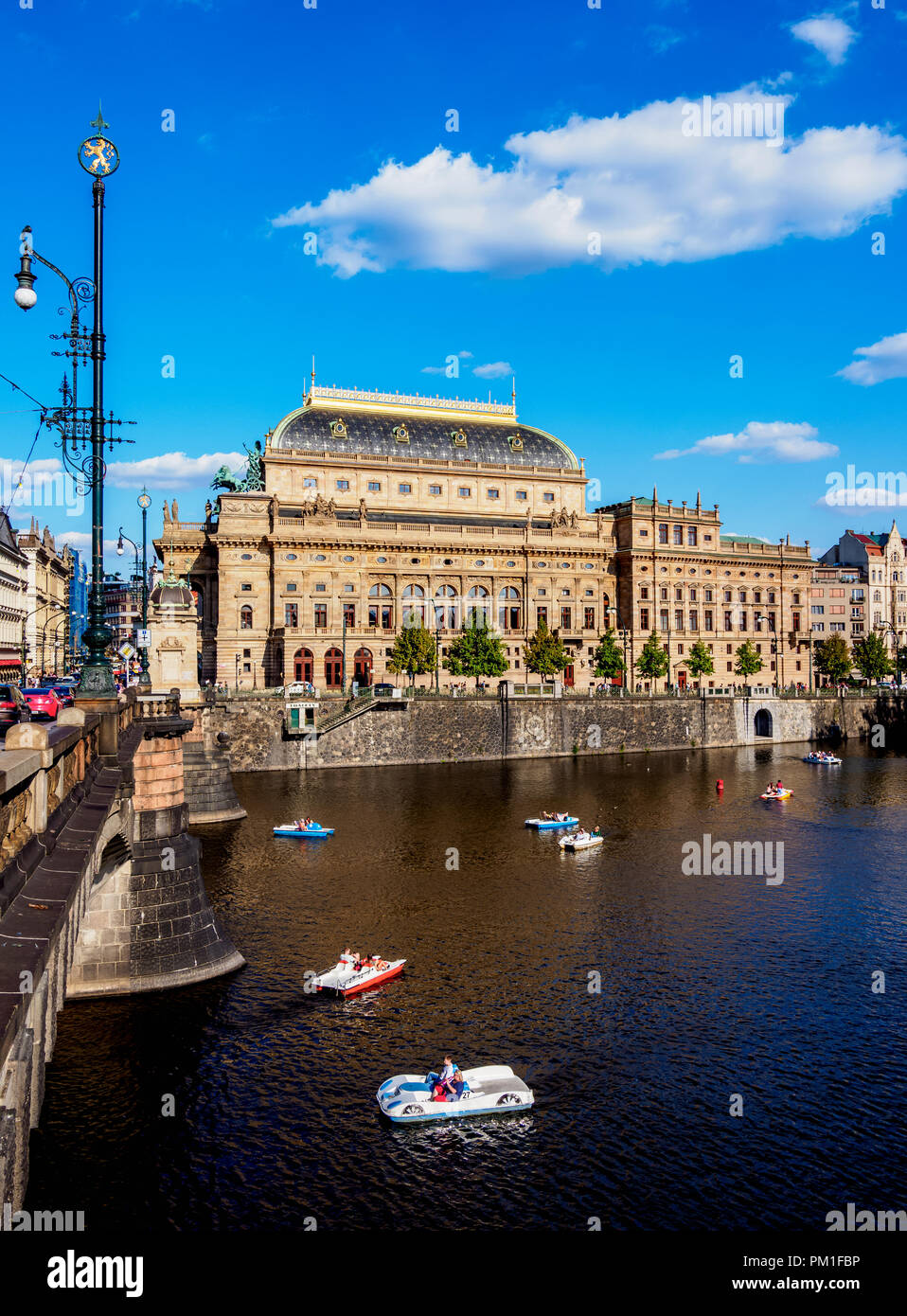Nationaltheater, Prag, Böhmen, Tschechien Stockfoto