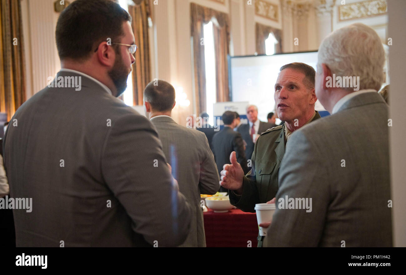 UNITED STATES - Feb 11: Die Amphibischen Kriegsschiff industrielle Basis Koalition (AWIBC) veranstaltete ein Kongress Forum über die Bedeutung der US-NavyÕs bin Stockfoto