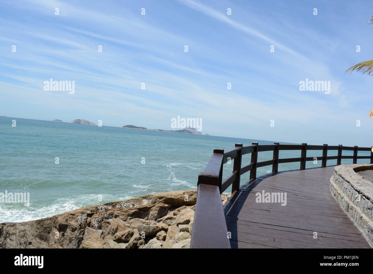 Ich gehe in Rio.. Stockfoto