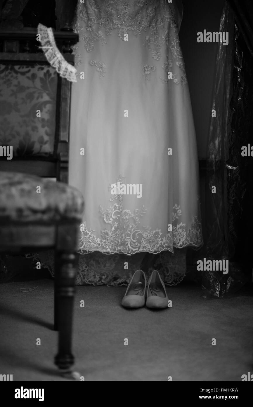 Hochzeitstag Stockfoto