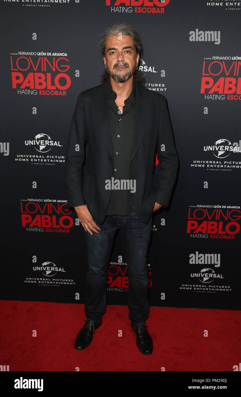 West Hollywood, Kalifornien, USA. 16 Sep, 2018. Fernando Leon de Aranoa, bei Universal Pictures Home Entertainment Inhalt Gruppe "Lieben Pablo' Special Screening im Londoner West Hollywood in West Hollywood, Kalifornien am 16. September 2018. Credit: Faye Sadou/Medien Punch/Alamy Live News Credit: MediaPunch Inc/Alamy leben Nachrichten Stockfoto