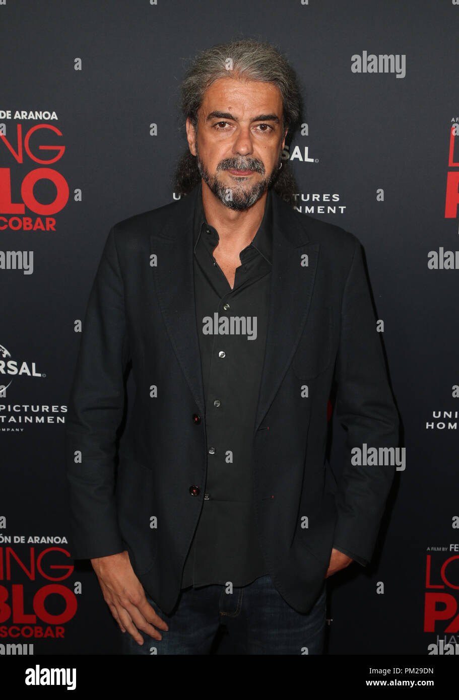 West Hollywood, Kalifornien, USA. 16 Sep, 2018. Fernando Leon de Aranoa, bei Universal Pictures Home Entertainment Inhalt Gruppe "Lieben Pablo' Special Screening im Londoner West Hollywood in West Hollywood, Kalifornien am 16. September 2018. Credit: Faye Sadou/Medien Punch/Alamy Live News Credit: MediaPunch Inc/Alamy leben Nachrichten Stockfoto