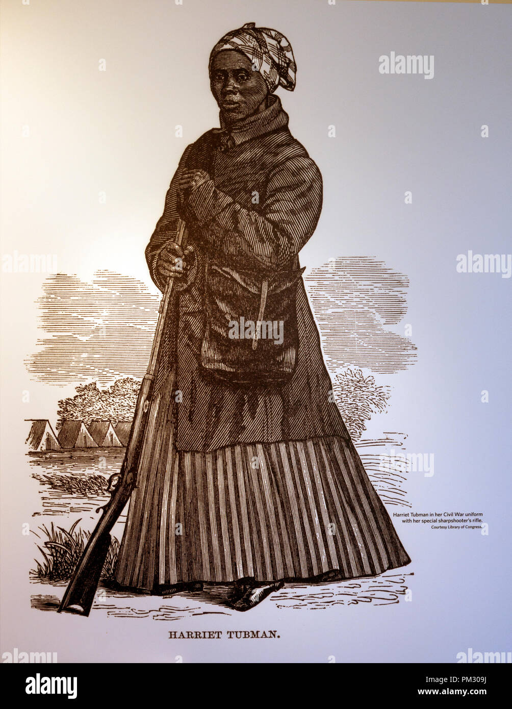 Harriet Tubman Underground Railroad National Historical Park, Maryland Stockfoto