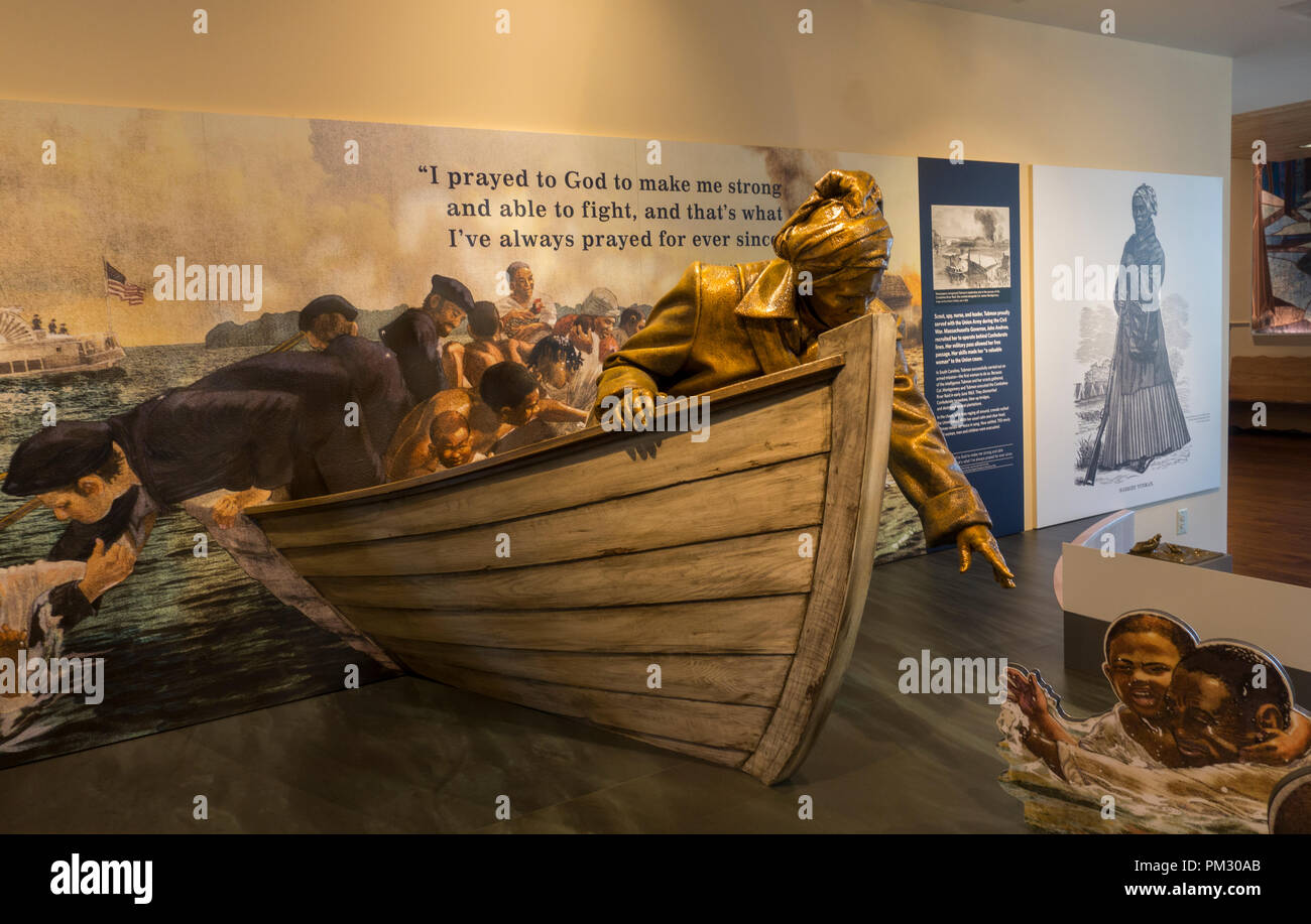 Harriet Tubman Underground Railroad National Historical Park, Maryland Stockfoto