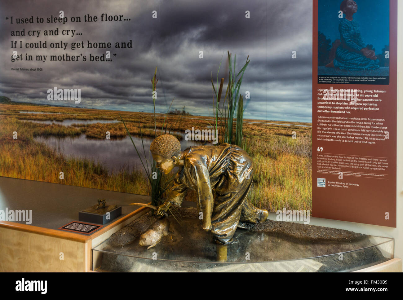 Harriet Tubman Underground Railroad National Historical Park, Maryland Stockfoto