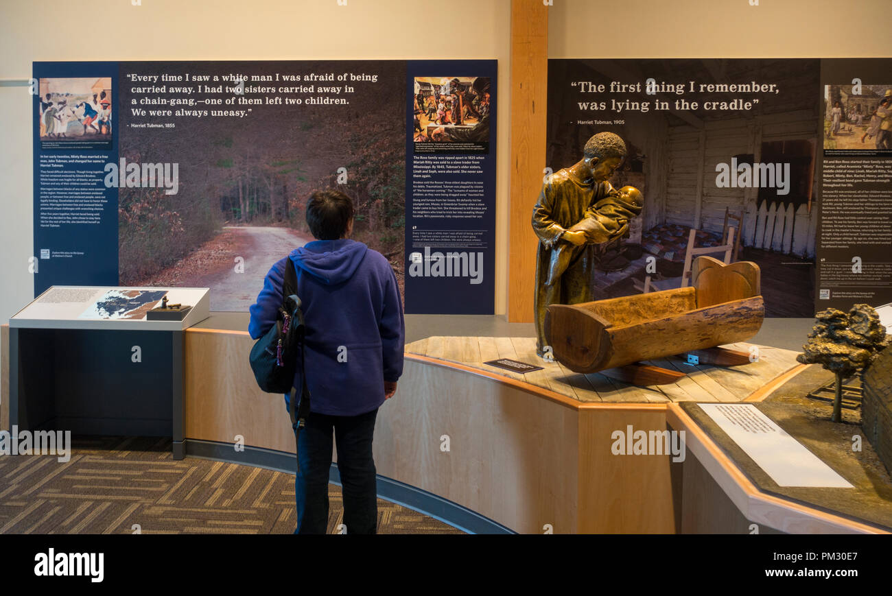 Harriet Tubman Underground Railroad National Historical Park, Maryland Stockfoto