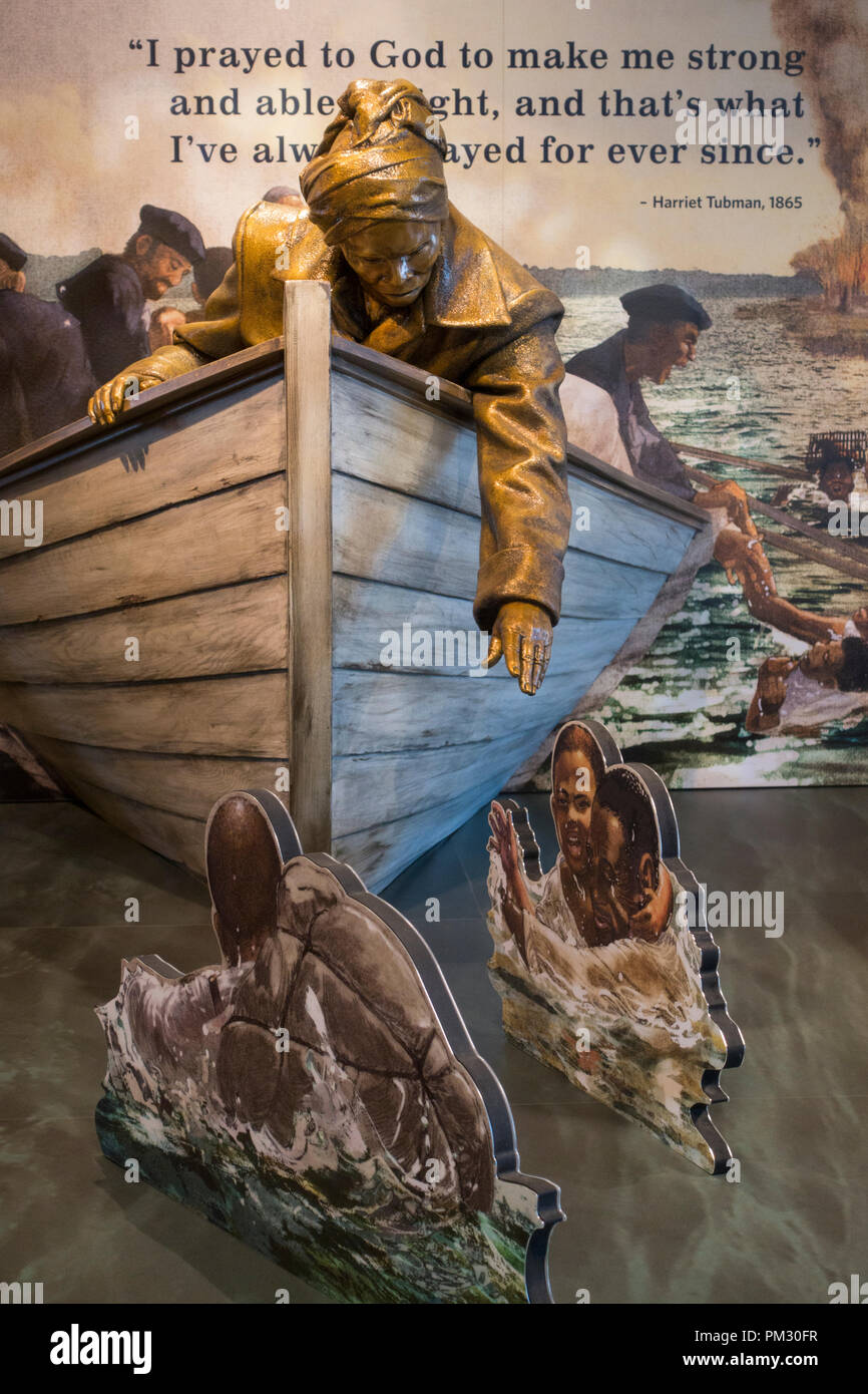 Harriet Tubman Underground Railroad National Historical Park, Maryland Stockfoto