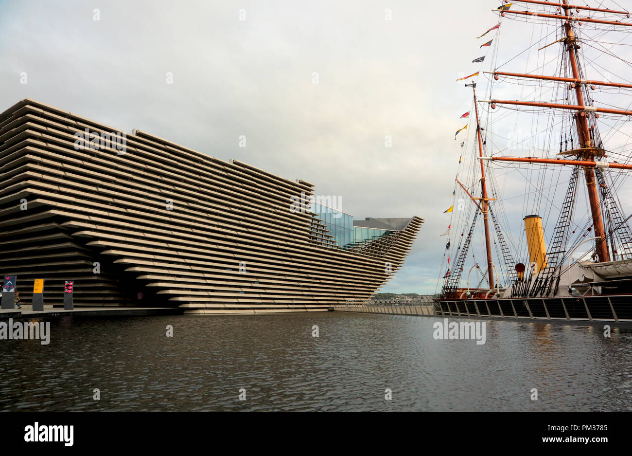 V&A Dundee, RSS Discovery Stockfoto