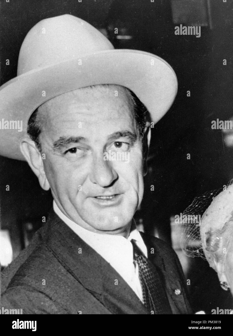 Lyndon B. Johnson, 1956. Datei Referenz Nr. 1129 001 THA Stockfoto