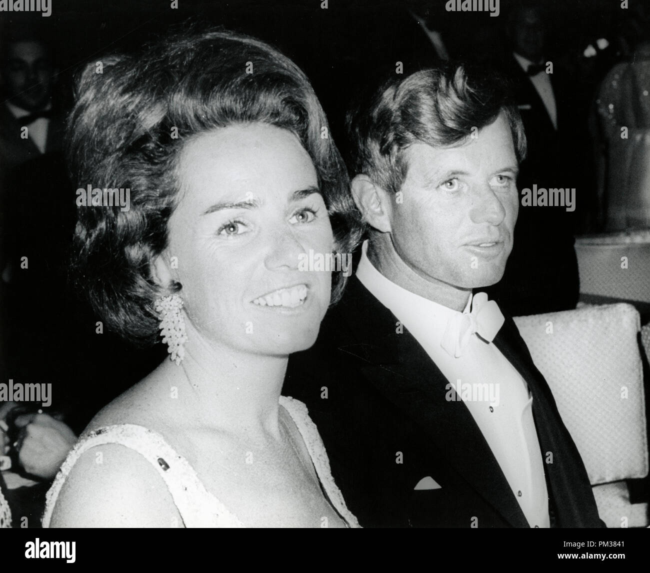 Robert F. Kennedy und seine Frau Ethel Kennedy, circa 1966. Datei