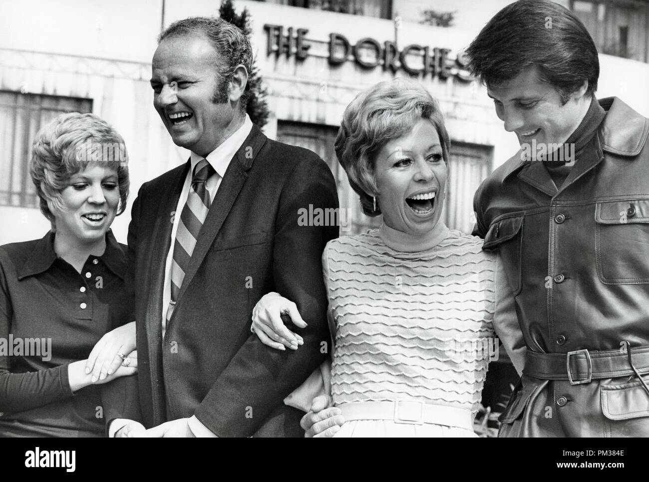 Carol Burnett mit Vicki Lawrence, Harvey Korman, und Lyle Wagner, 1970. Datei Referenz Nr. 1151 003 THA © GFS/Hollywood Archiv - Alle Rechte vorbehalten Stockfoto