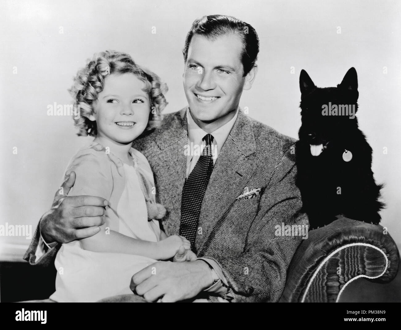 Shirley Temple und Joel McCrea in "unser kleines Mädchen" 1935. Datei Referenz Nr. 1222 004 THA Stockfoto