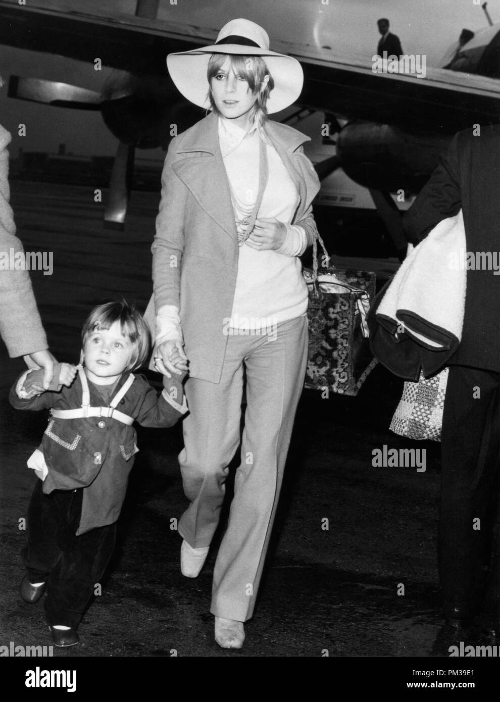 Marianne Faithfull mit ihrem Sohn Nicholas