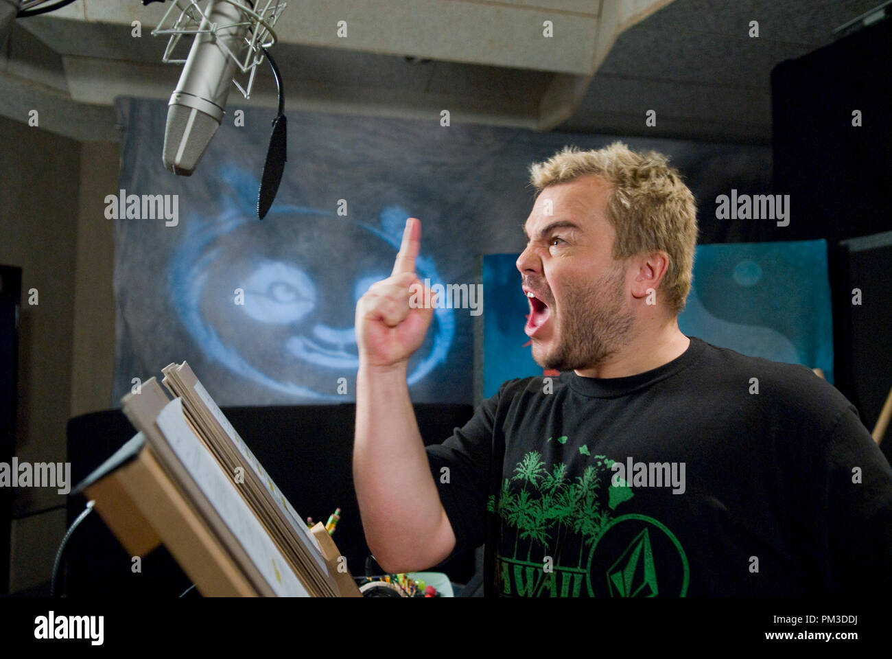 "Kung Fu Panda" Jack Black © 2008 Dream Works Stockfoto