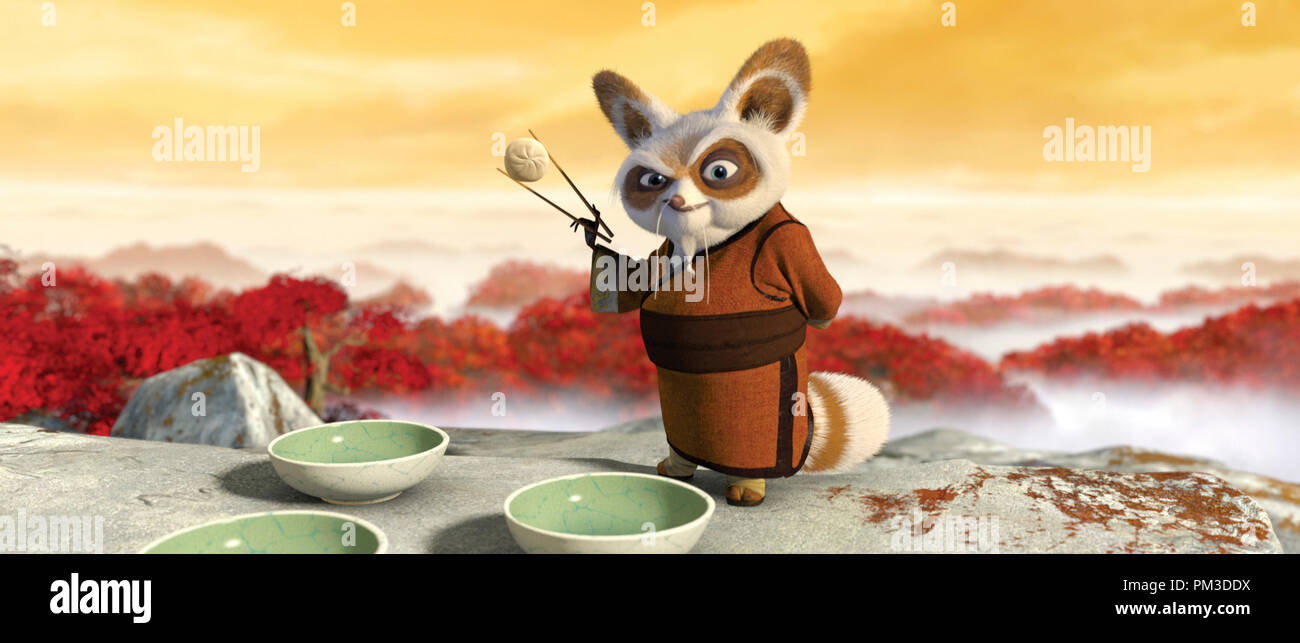 Kung Fu Panda Shifu © 2008 Werke Traum Stockfoto