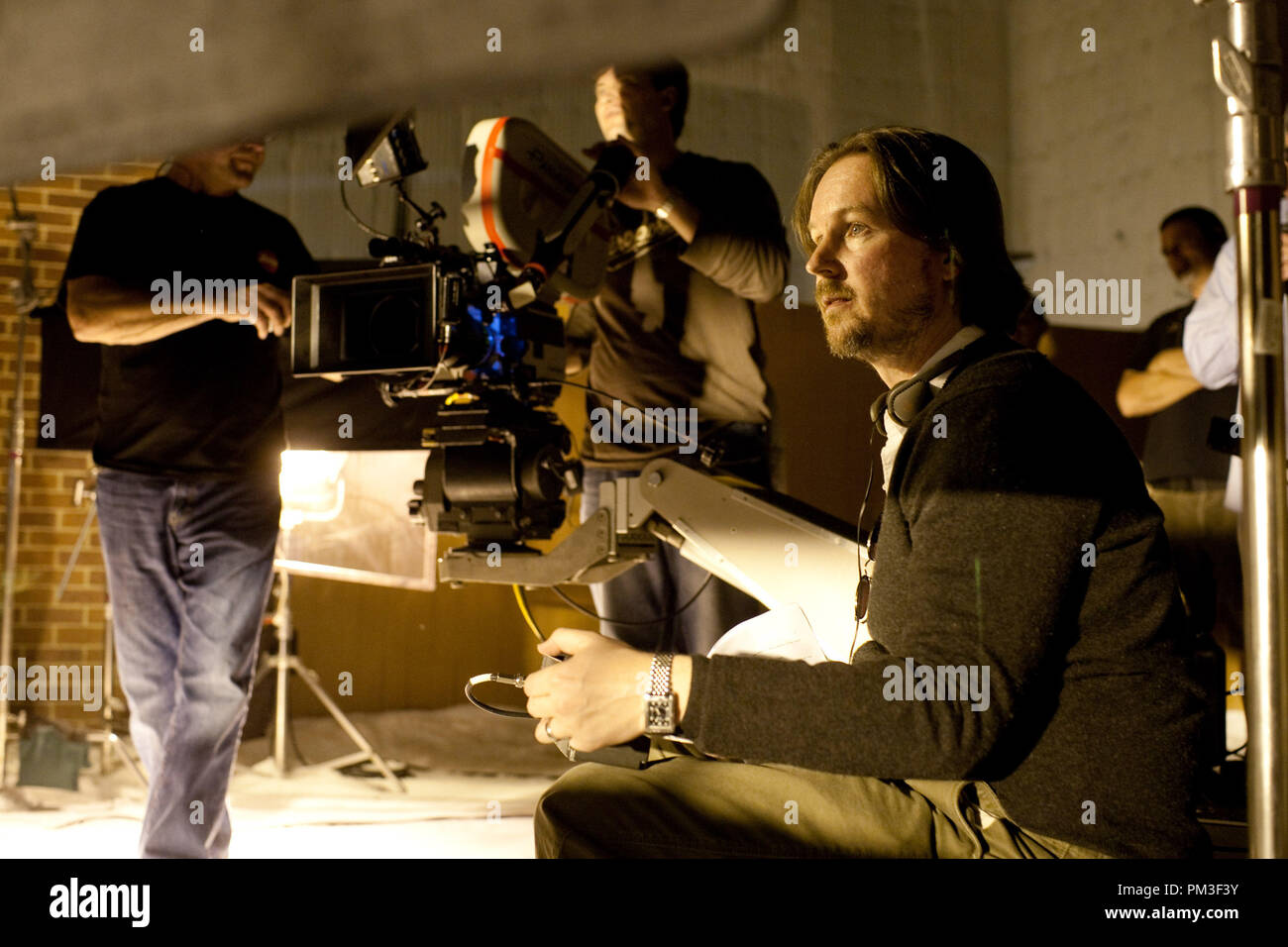 M 346-df -00480 Autor/Regisseur Matt Reeves auf dem Satz der Ouvertüre "LASSEN SIE MICH IN. Stockfoto