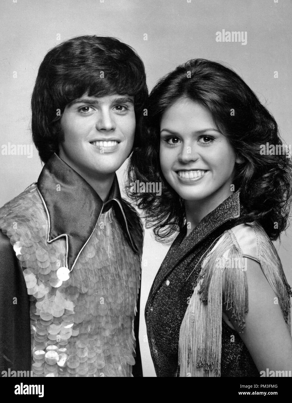 Studio Werbung noch: Donny und Marie Osmond ca. 1976 Datei Referenz # 30732 1257 THA Stockfoto