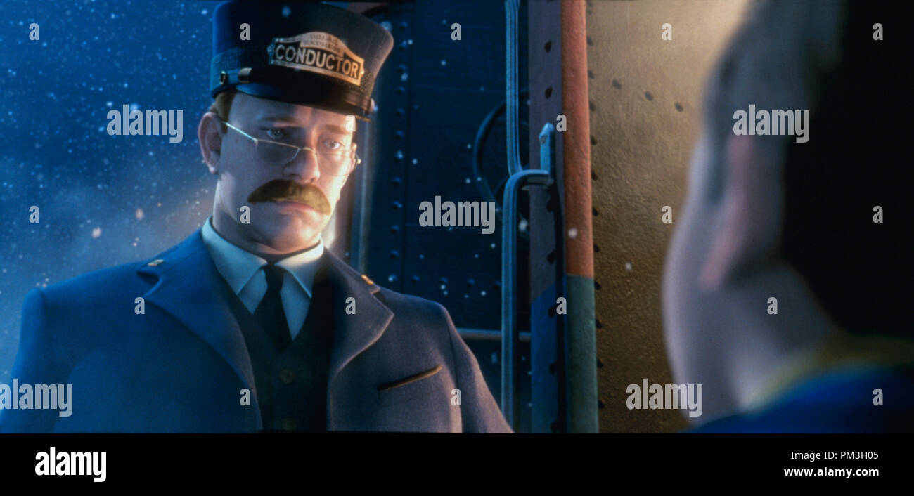 Szenenfoto aus "Der Polar Express Tom Hanks © 2004 Warner Brothers Datei Referenz # 30735732 THA nur für redaktionelle Verwendung - Alle Rechte vorbehalten Stockfoto
