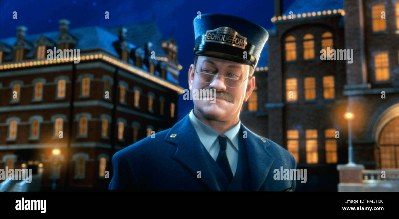 Szenenfoto aus "Der Polar Express Tom Hanks © 2004 Warner Brothers Datei Referenz # 30735733 THA nur für redaktionelle Verwendung - Alle Rechte vorbehalten Stockfoto