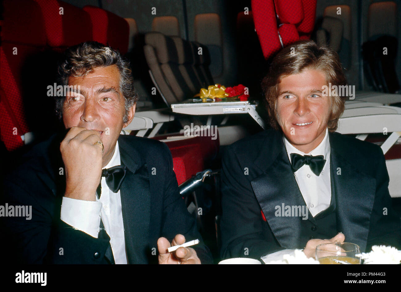 Dean Martin und Sohn, Dean Paul Martin, circa 1970. Datei Referenz Nr