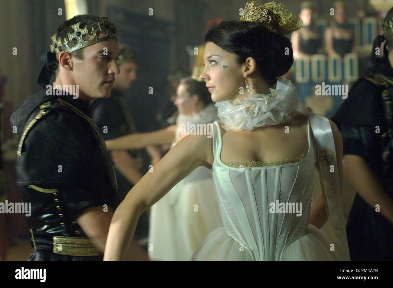 Die Tudors Jonathan Rhys Meyers Natalie Dormer 2007 Stockfotografie 