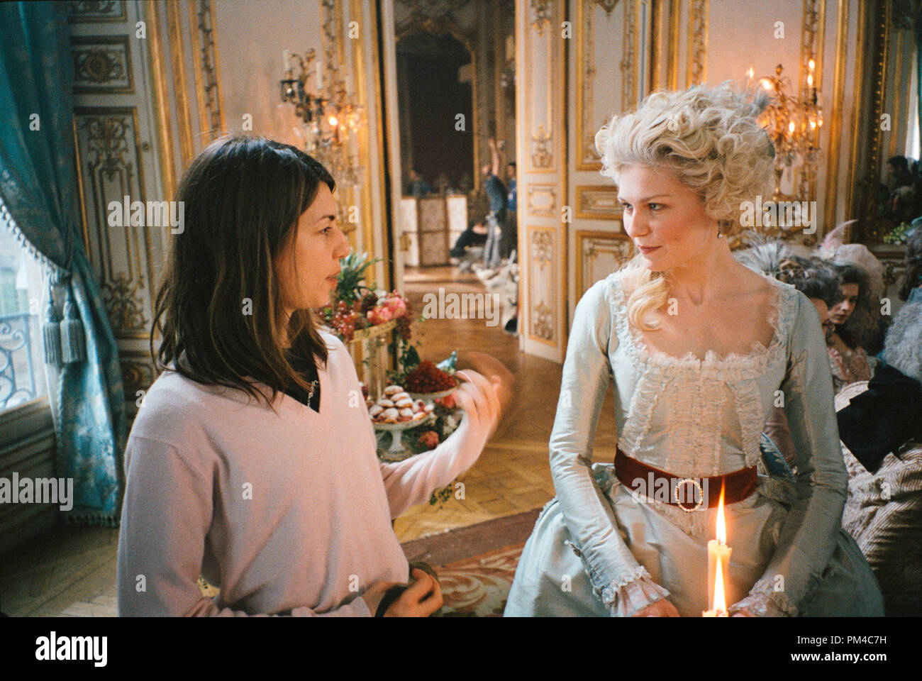 Film noch von 'Marie Antoinette' Regisseurin Sofia Coppola, Kirsten Dunst Stockfoto