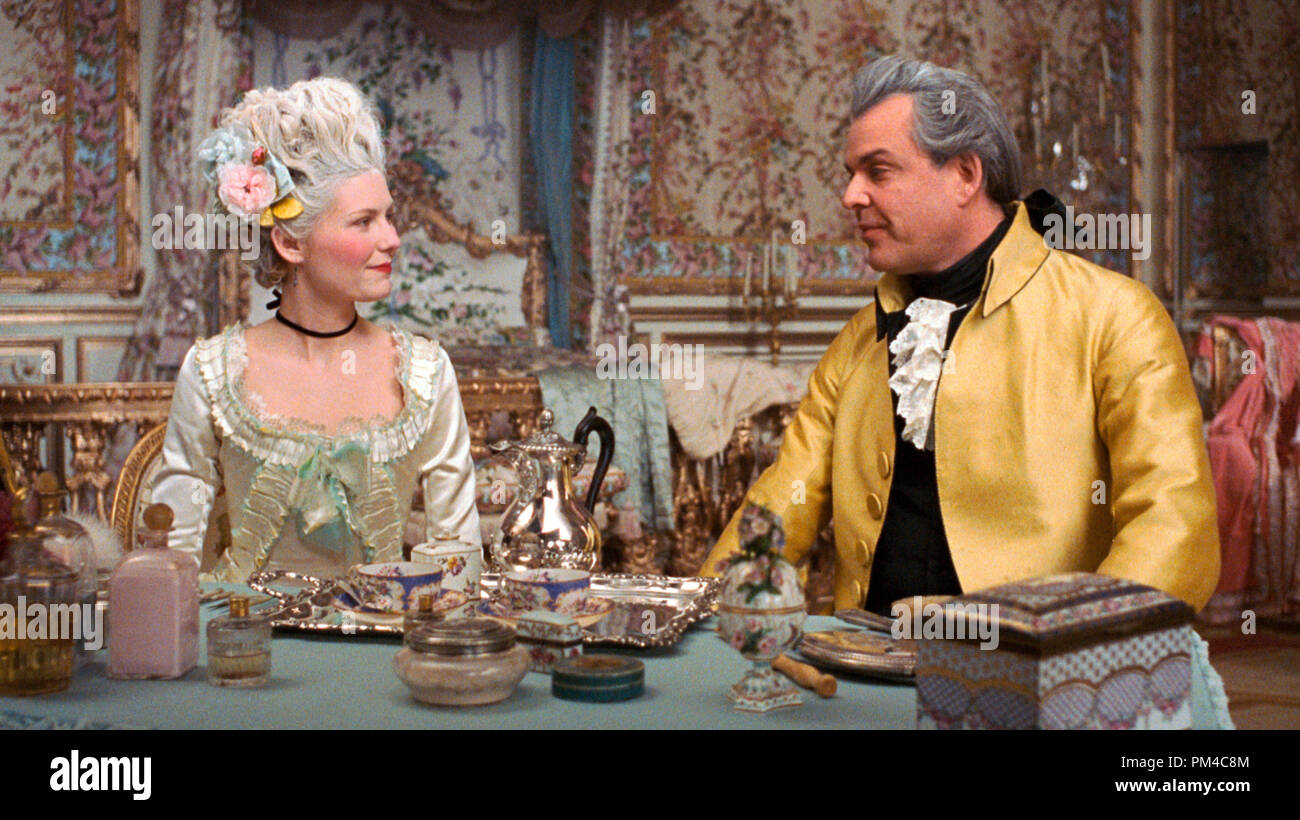 Film noch von 'Marie Antoinette' Kirsten Dunst, Danny Huston Stockfoto