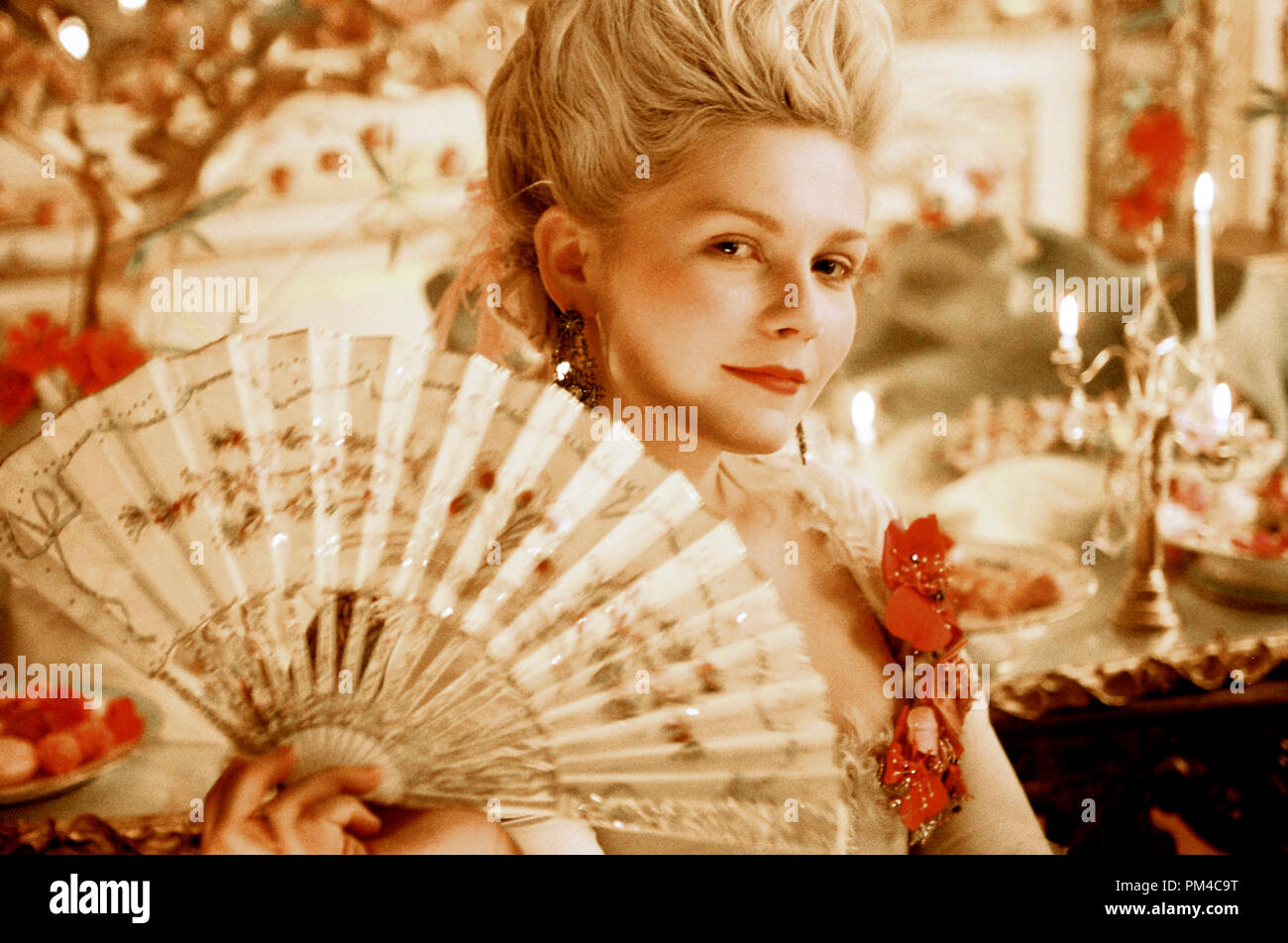 Film noch von 'Marie Antoinette' Kirsten Dunst Stockfoto