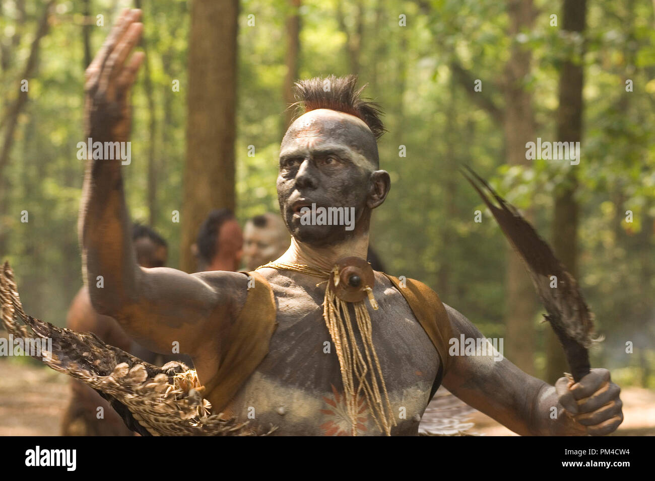 Szenenfoto aus "Die Neue Welt" Raoul Trujillo 2005 Stockfoto