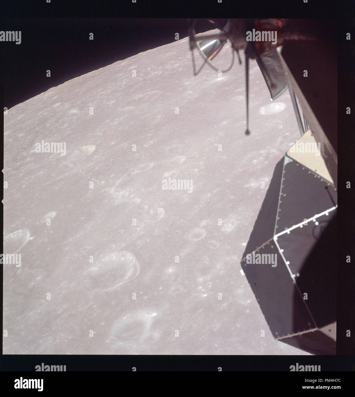 Apollo 11 Auf dem Mond während der Juli 1969 Geschichte Die Reise auf den Mond und die anschließende Mondlandung. Datei Referenz Nr. 1003 240 THA Stockfoto