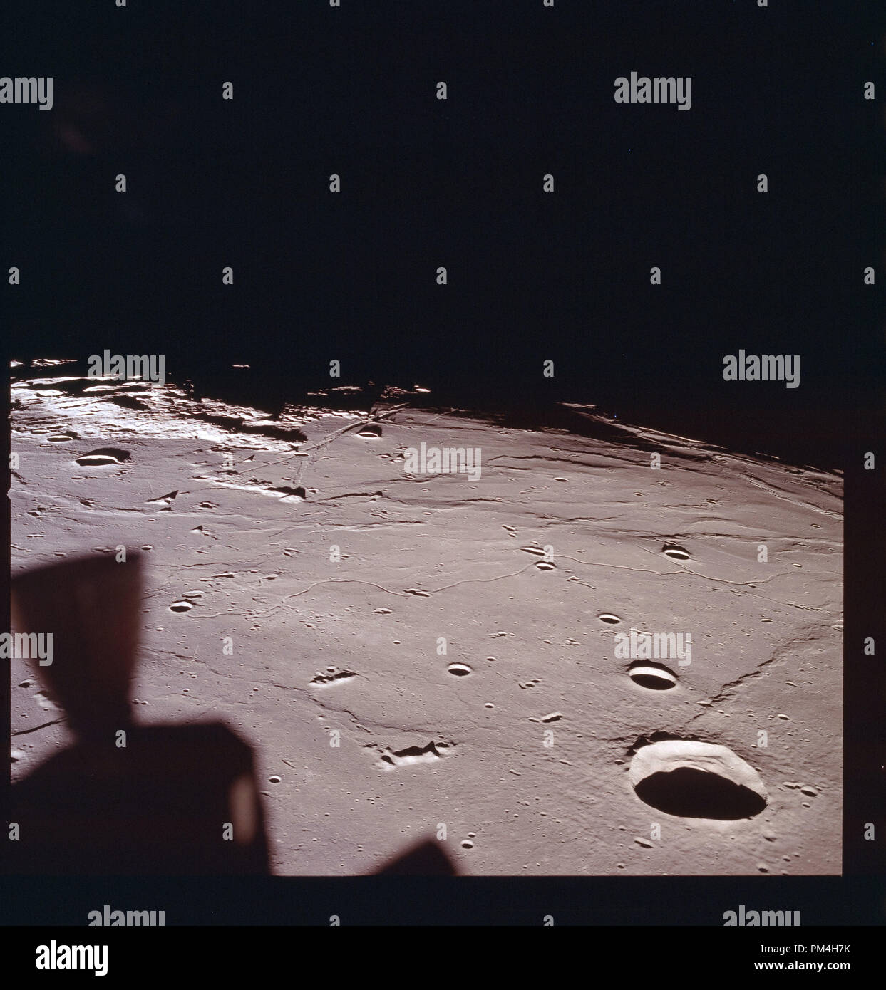 Apollo 11 Auf dem Mond während der Juli 1969 Geschichte Die Reise auf den Mond und die anschließende Mondlandung. Datei Referenz Nr. 1003 242 THA Stockfoto