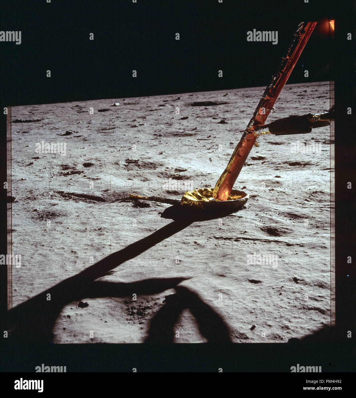 Die mondlandung Modul auf dem Mond im Juli 20, 1969 die Geschichte der Reise zum Mond. Datei Referenz Nr. 1003 255 THA Stockfoto