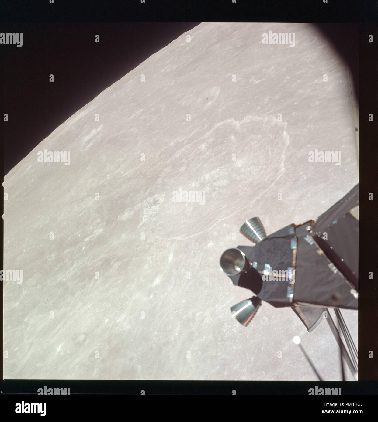Apollo 11 Auf dem Mond während der Juli 1969 Geschichte Die Reise auf den Mond und die anschließende Mondlandung. Datei Referenz Nr. 1003 323 THA Stockfoto