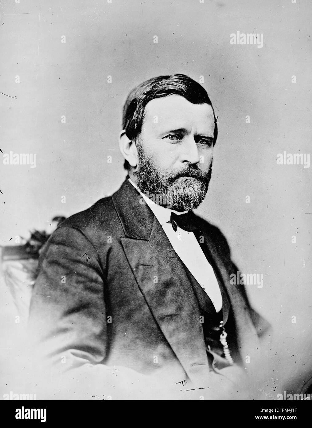 General Ulysses S. Grant, ca. 1861 Fotograf: Mathew Brady Datei Referenz Nr. 1003 469 THA Stockfoto