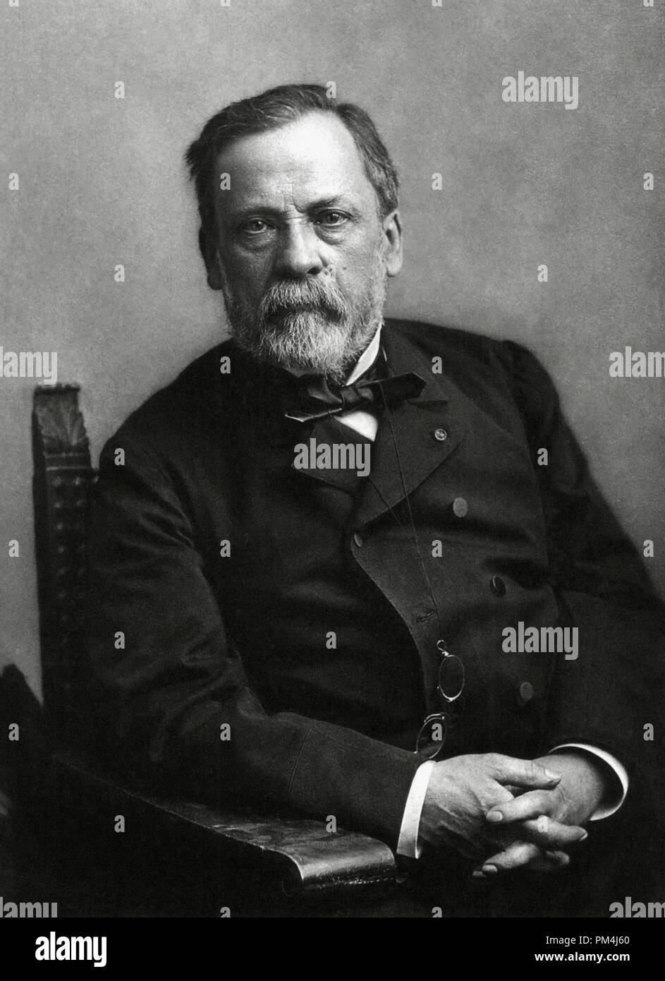 Studio Portrait von Louis Pasteur, ca. 1891 Datei Referenz Nr. 1003 548 THA Stockfoto