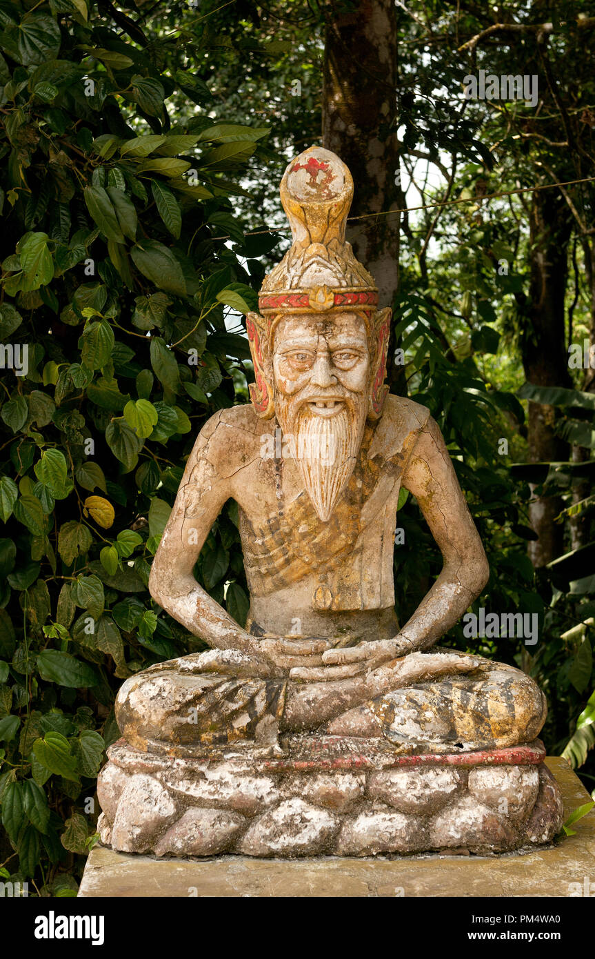 Der alte Mann des Waldes - Wat Buddha di Pang Korn - Koh Samui - Thailand Le Vieil homme de la Forêt-Wat Buddha di Pang Korn - Koh Samui - thaïlande Stockfoto