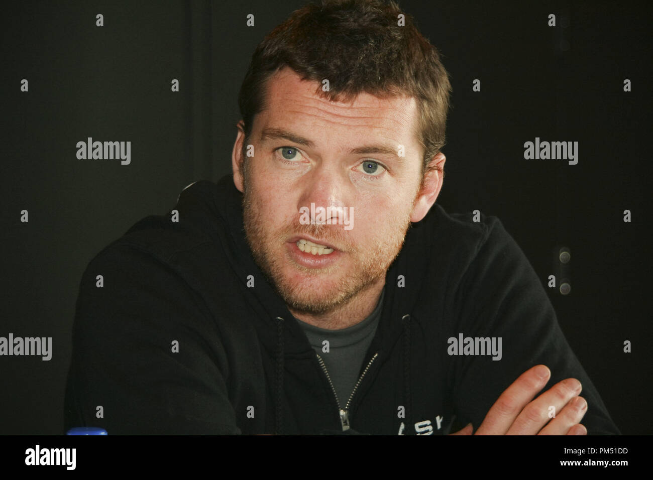 Sam Worthington, 'Kampf der Titanen'' Portrait Session, 31. März 2010. Reproduktion von amerikanischen Boulevardzeitungen ist absolut verboten. Datei Referenz # 30172 003 GFS nur für redaktionelle Verwendung - Alle Rechte vorbehalten Stockfoto