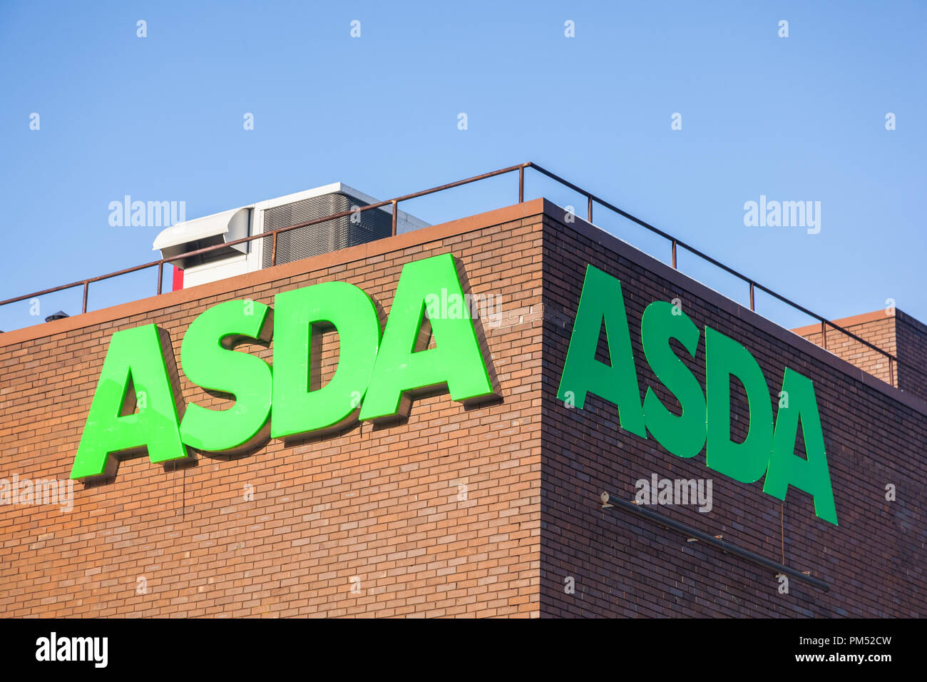 Asda, Chapeltown, Sheffield, Großbritannien Stockfoto