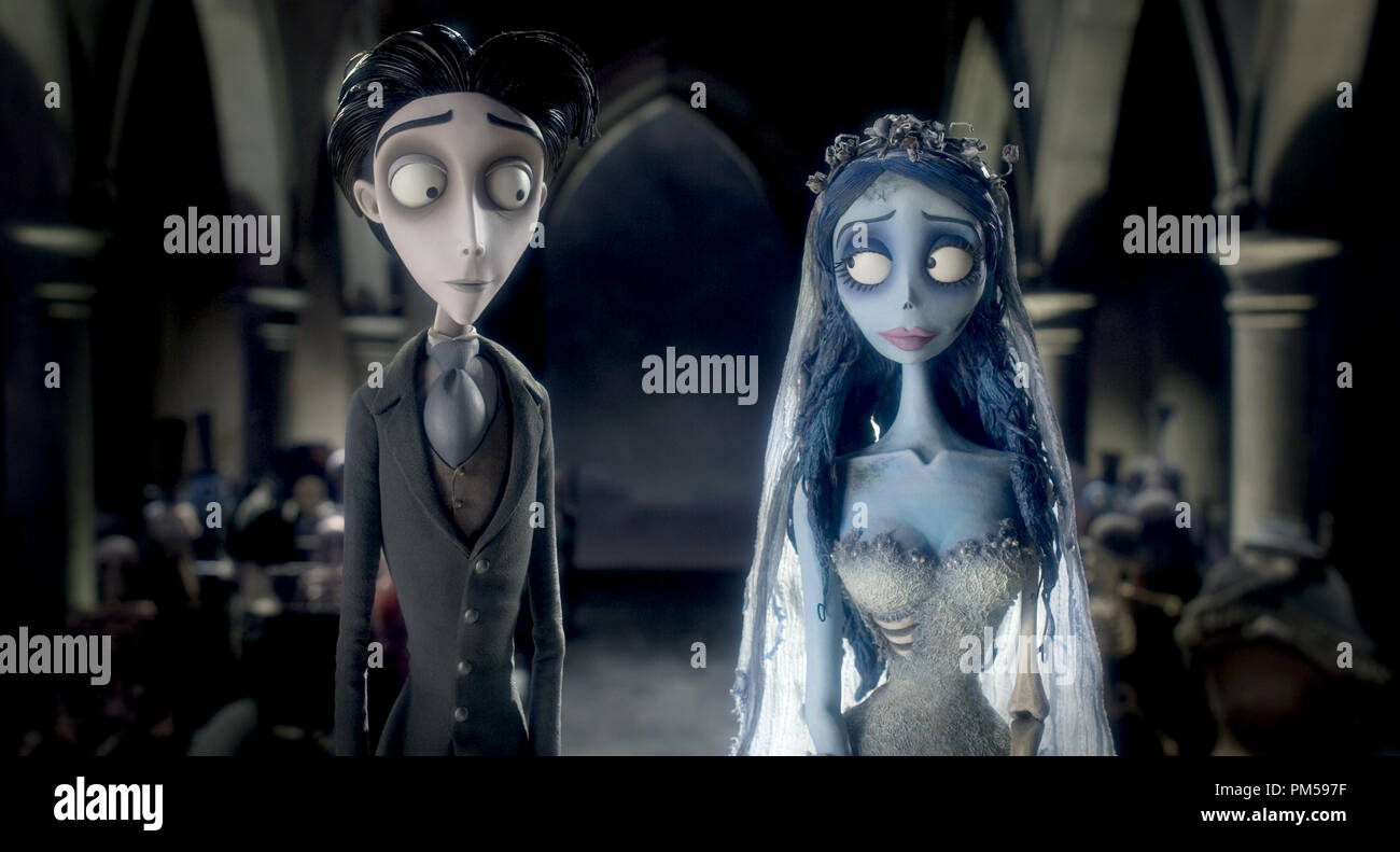 Studio Werbung noch von 'Corpse Bride' Victor Van Dort, Corpse Bride © 2005 Warner Brothers Datei Referenz # 307362183 THA nur für redaktionelle Verwendung - Alle Rechte vorbehalten Stockfoto