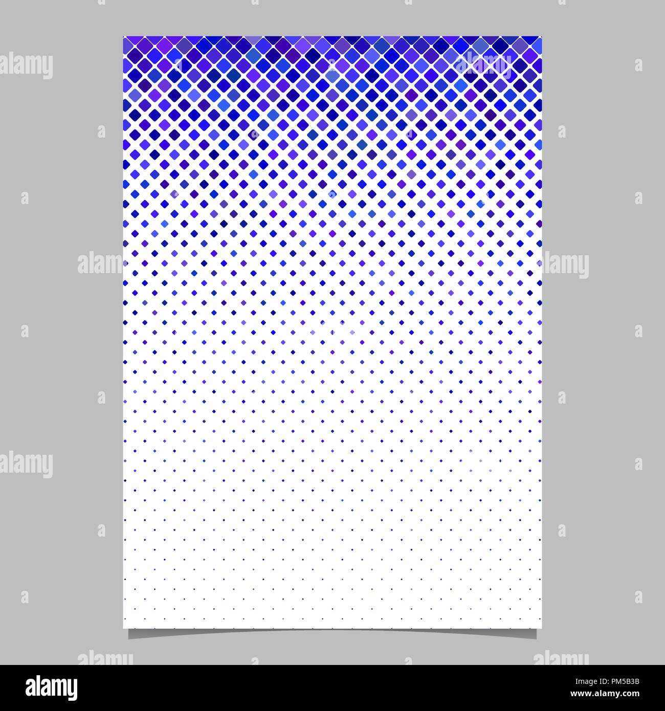 Geometrische diagonalen quadratischen Muster Hintergrund Seite Vorlage Stock Vektor