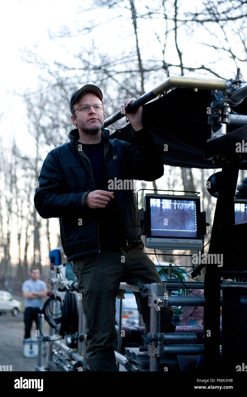 Regisseur Tom McCarthy am Set von WIN WIN Stockfoto