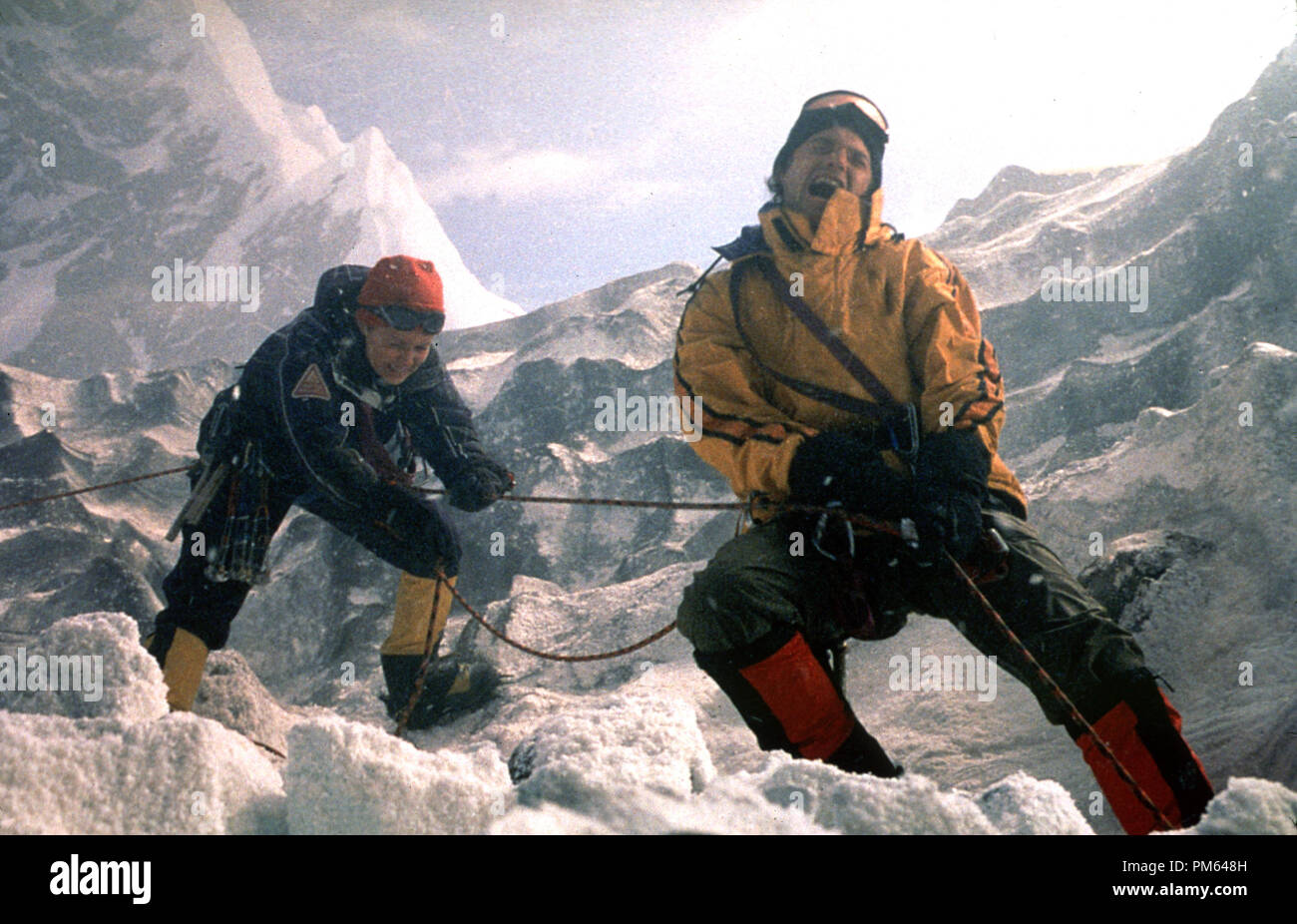 Film Still / Werbung Stills aus "Vertical Limit" izabella Scorupco, Chris O'Donnell © 2000 Columbia Photo Credit: Ken George Datei Referenz # 30846028 THA nur für redaktionelle Verwendung - Alle Rechte vorbehalten Stockfoto