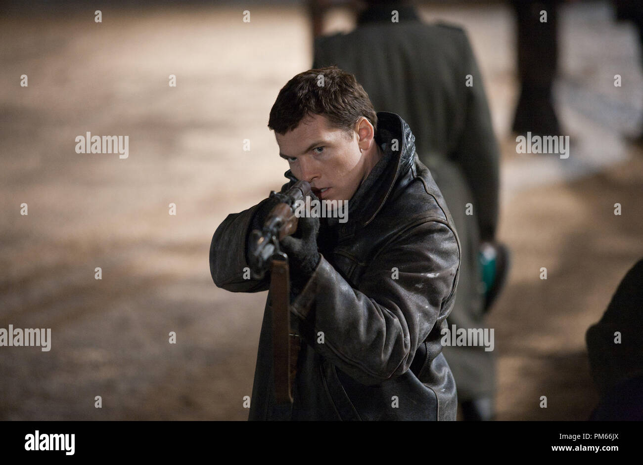 Sam Worthington Sterne als Secret Agent David Peretz, in John Madden's Spionage thriller DIE SCHULD, ein Focus Features frei. Stockfoto