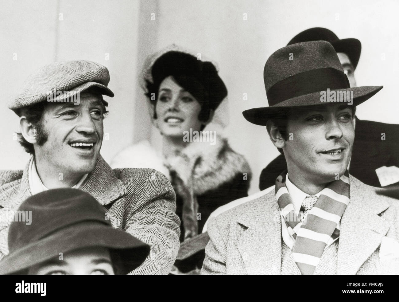 Jean-Paul Belmondo und Alain Delon, "borsalino" 1970 Datei Referenz # 31316 328 THA Stockfoto