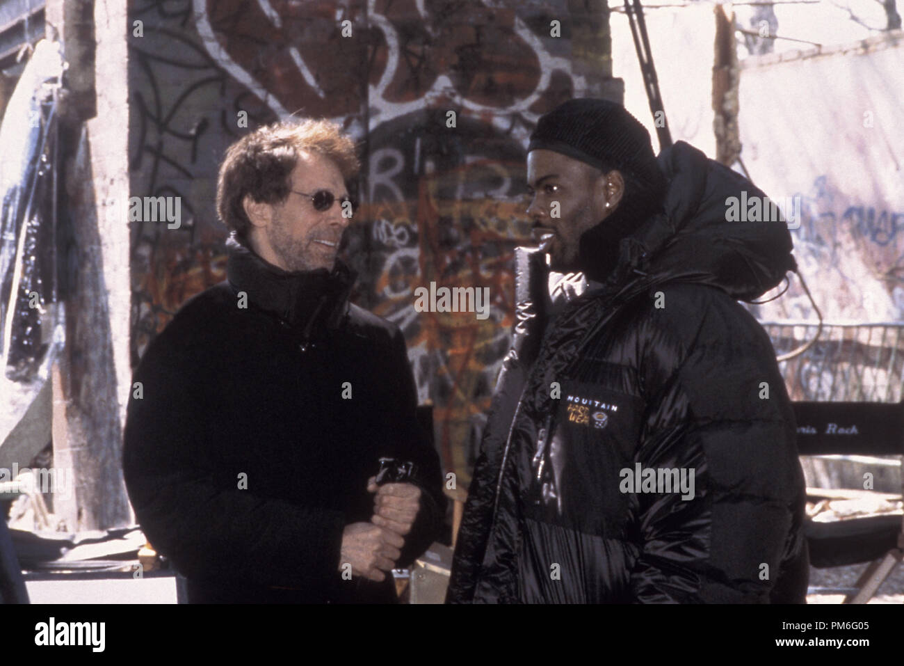 Film Still / Werbung immer noch von "Bad Company" Jerry Bruckheimer, Chris Rock © 2002 Touchstone Foto: Christine Verlust Stockfoto