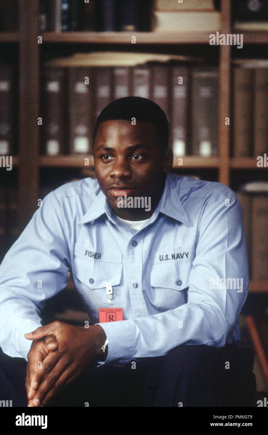 Film Still / Werbung immer noch von "antwone Fisher" Derek Luke © 2002 Twentieth Century Fox Foto: Sidney Baldwin Stockfoto