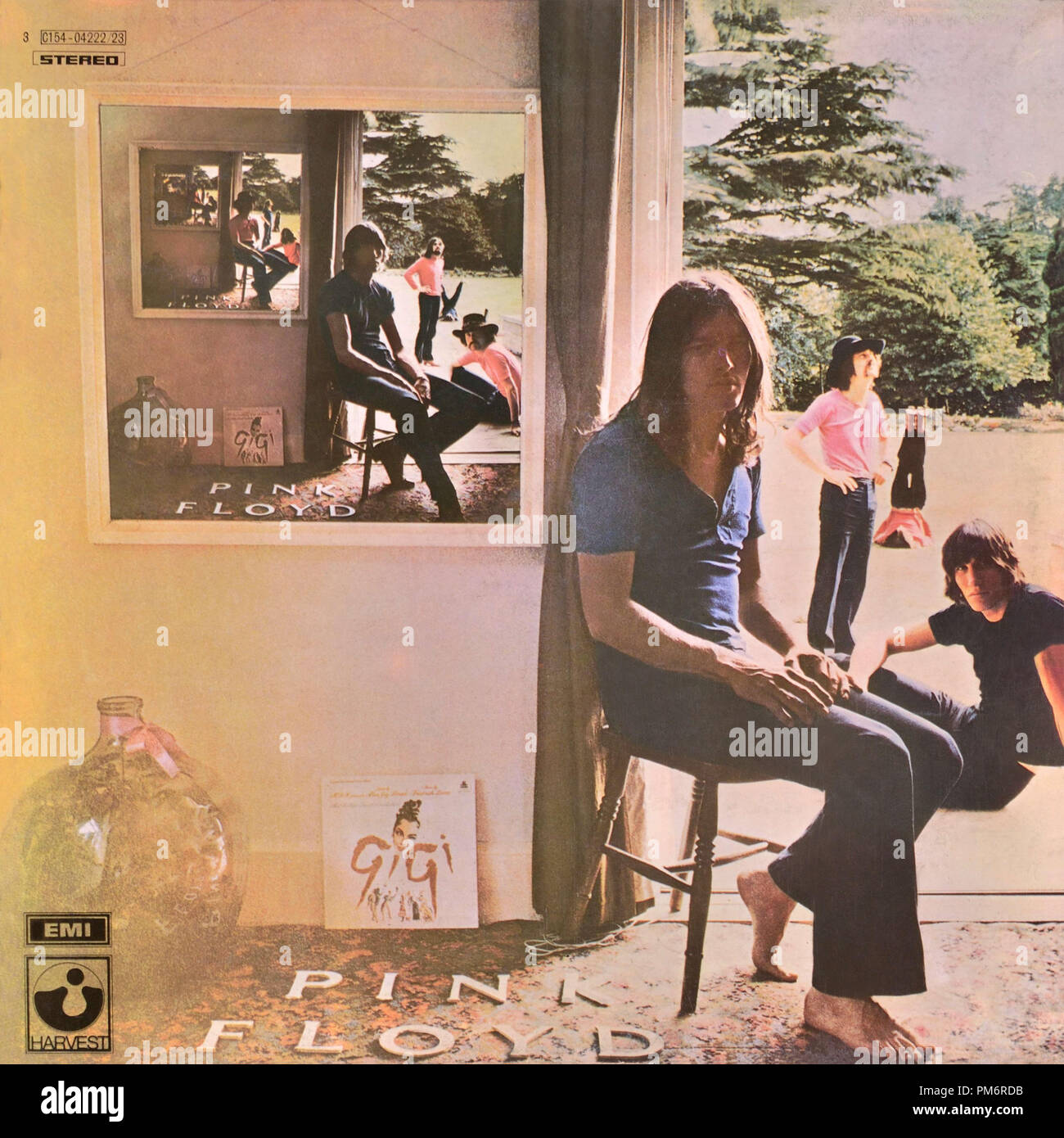 Pink Floyd - original Vinyl Album Cover - Ummagumma - 1969 Stockfoto