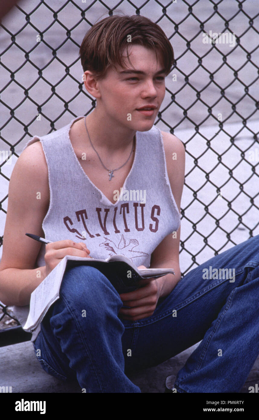 Szenenfoto aus "Basketball Diaries" Leonardo DiCaprio © 1995 New Line Cinema Photo Credit: K.C. Bailey Datei Referenz # 31043643 THA nur für redaktionelle Verwendung - Alle Rechte vorbehalten Stockfoto