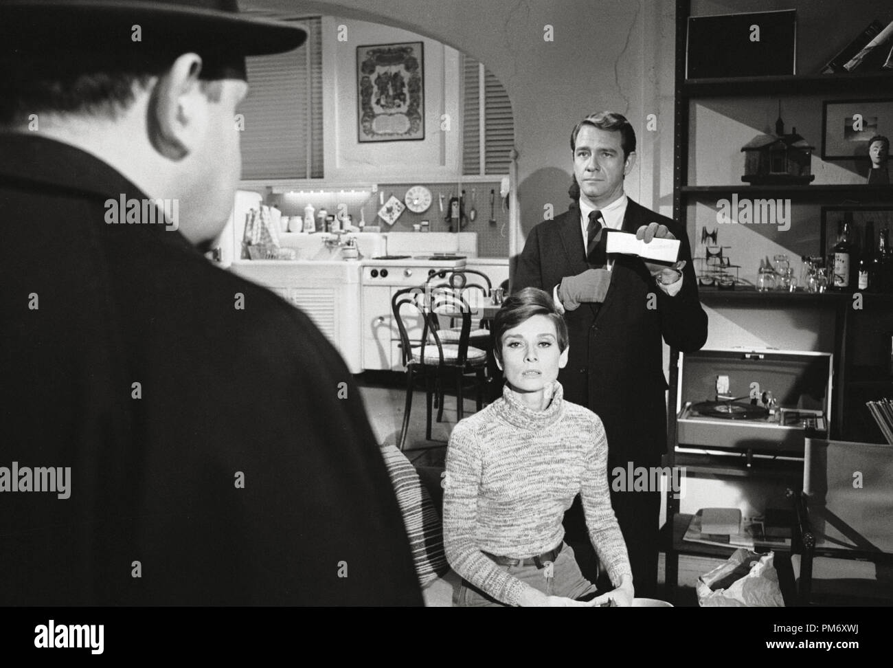 Audrey Hepburn, Jack Weston und Richard Crenna' warten, bis Dark' (1967) Warner Datei Referenz # 31202 036 THA Stockfoto