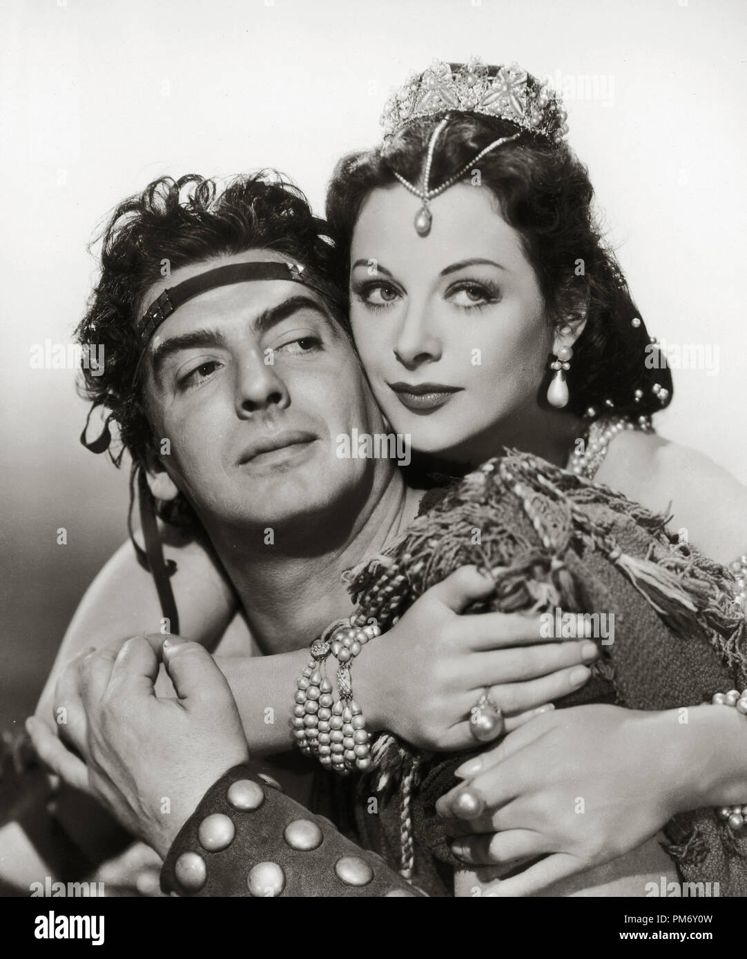 Victor Mature, Hedy Lamarr amson's Und Delila" (1949) Datei Referenz # 31202 081 THA Stockfoto